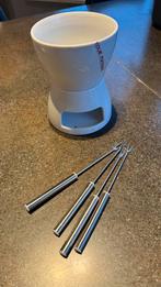 Chocolade fondue, Ophalen, Zo goed als nieuw