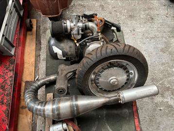 Vespa-motor beschikbaar voor biedingen