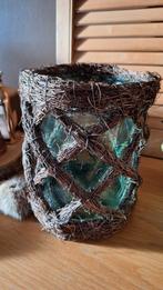 Landelijke kaarsenhouder, Huis en Inrichting, Woonaccessoires | Kandelaars en Kaarsen, Ophalen, Gebruikt