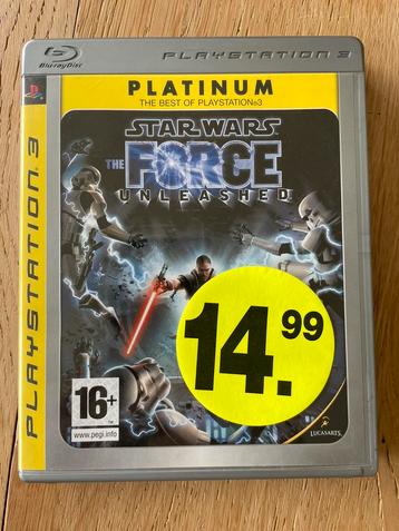 PS3 Star Wars : La Force s'est déchaînée (Zemst), Enlèvement, Comme neuf