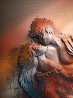 Speciaal schilderij op doek, verlieft koppel, 50x60, Nieuw, Antiek en Kunst, Kunst | Schilderijen | Modern, Ophalen