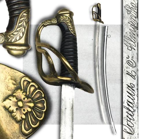 🚨ABL Rare sabre de cavalerie légère belge Klingenthal, Collections, Objets militaires | Général, Armée de terre, Envoi