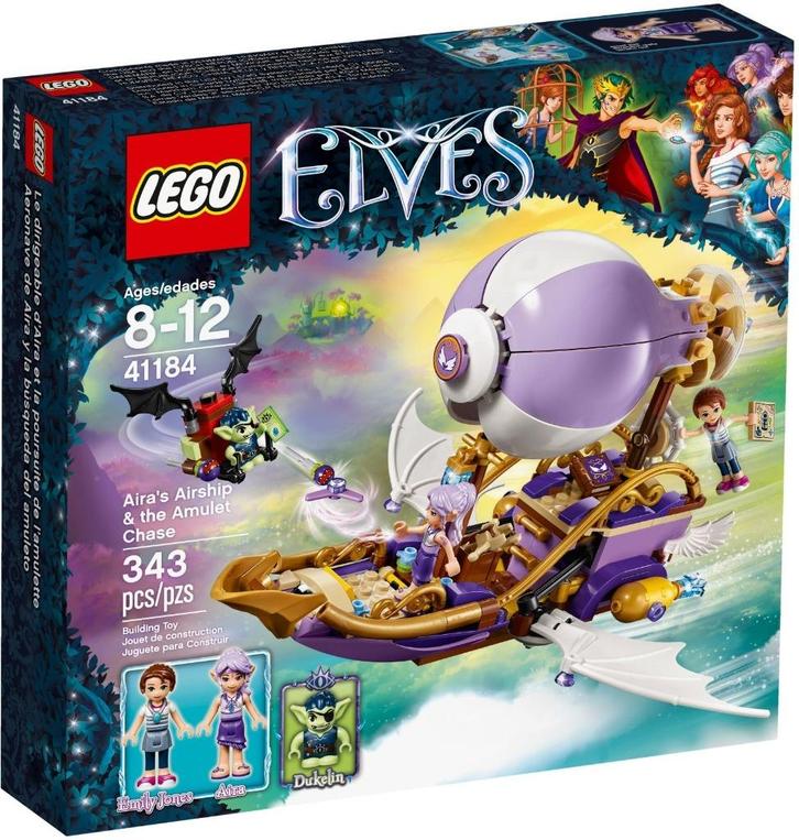 LEGO 41184 Elves Aira's luchtschip Nieuwe doos vliegboot, Kinderen en Baby's, Speelgoed | Duplo en Lego, Nieuw, Lego, Complete set
