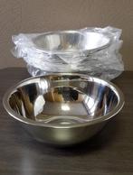 Lot / partij mengkommen ( NIEUW ), Ophalen of Verzenden, Nieuw, Inox