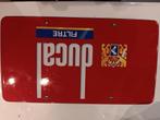 Emaille bord Ducal Filtre, Ophalen, Nieuw, Reclamebord