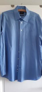 Nieuw blauw hemd maat 44 westbury, Bleu, Enlèvement ou Envoi, Tour de cou 43/44 (XL), Westbury