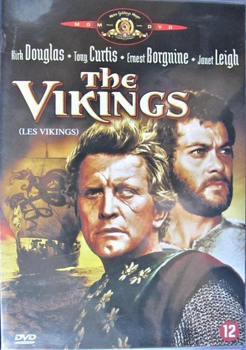 DVD ACTIE- THE VIKINGS (KIRK DOUGLAS-TONY CURTIS) 1958 ZELDZ, Cd's en Dvd's, Dvd's | Actie, Zo goed als nieuw, Overige genres