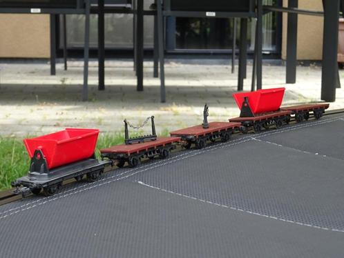 Lot goederenwagons - Lima - HO, Hobby en Vrije tijd, Modeltreinen | H0, Gebruikt, Wagon, Gelijkstroom, Lima, Ophalen of Verzenden