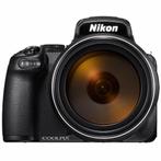 Nikon Coolpix P1000 (Zoom optique 125, 24–3000 mm), Audio, Tv en Foto, 16 Megapixel, Spiegelreflex, 8 keer of meer, Ophalen of Verzenden