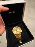 Seiko Sports 5 Gold - SRPE74K1, Handtassen en Accessoires, Horloges | Heren, Ophalen, Zo goed als nieuw, Seiko