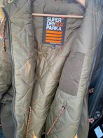 Superdry parka kaki, Kleding | Heren, Ophalen, Zo goed als nieuw, Maat 52/54 (L), SuperDry