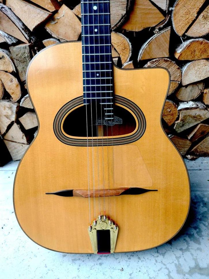 Gypsy jazz gitaar Selmer Maccaferri-kopie door Karel Dedain, Muziek en Instrumenten, Snaarinstrumenten | Gitaren | Akoestisch