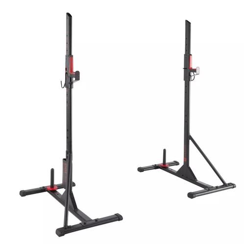 Domyos halter squat rack + gewichten, Sport en Fitness, Fitnessmaterialen, Zo goed als nieuw, Ophalen
