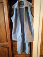 Ensemble ligné gris veste avec pantalon T42, Ophalen of Verzenden, Gedragen, Grijs