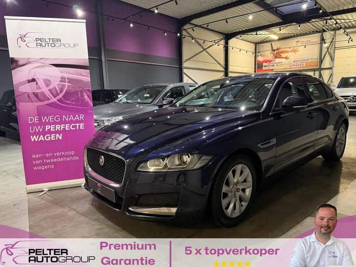 Jaguar XF 2.0D Automaat Eur6b 180pk, Autos, Jaguar, Entreprise, XF, ABS, Airbags, Air conditionné, Bluetooth, Ordinateur de bord