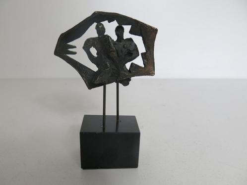 Bronzen sculptuur Bernadette Leijdekkers Spiegelbeeld, Antiek en Kunst, Antiek | Brons en Koper, Brons, Ophalen of Verzenden