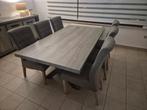 Eettafel, Huis en Inrichting, Tafels | Eettafels, Ophalen, 50 tot 100 cm, Zo goed als nieuw, Vijf personen of meer