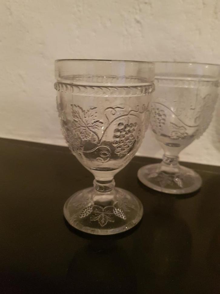 Retro glaasjes, Verzamelen, Glas en Drinkglazen, Ophalen of Verzenden