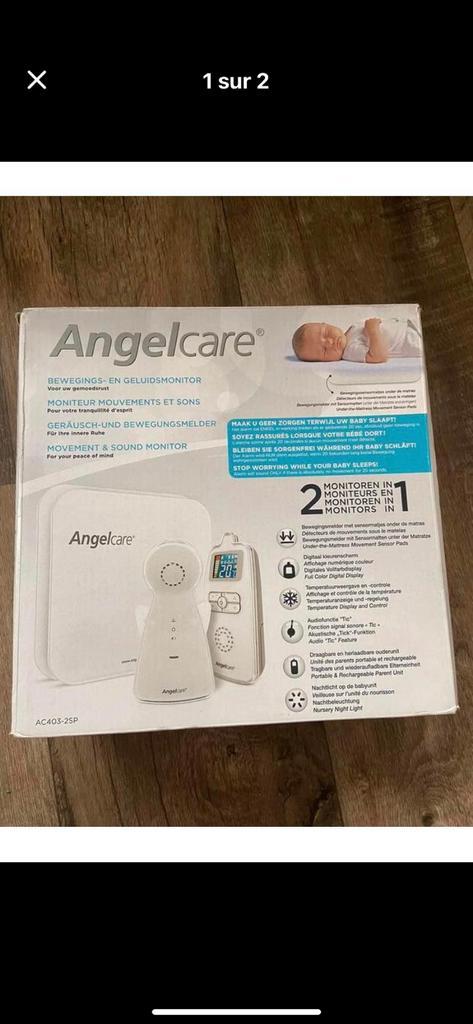 Angelcare moniteur mouvements et sons, Kinderen en Baby's, Babyfoons, Zo goed als nieuw, Ophalen