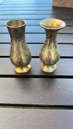 2 koperen mini vaasjes, Verzenden