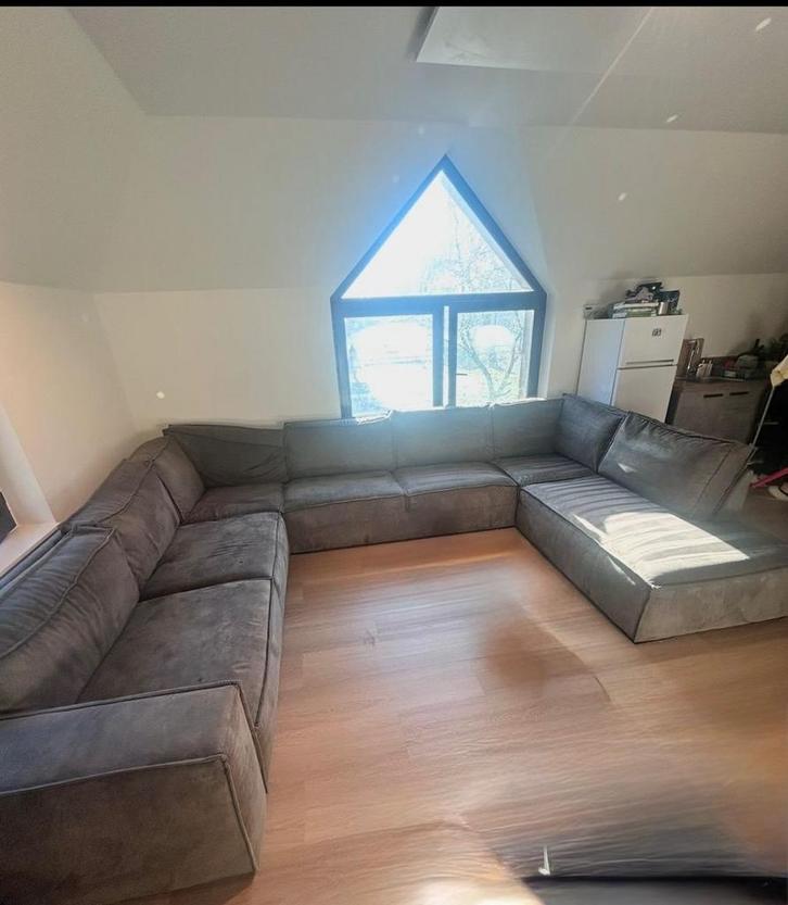 Comfortabele en stijlvolle U zetel, Huis en Inrichting, Zetels | Zetels, Ophalen