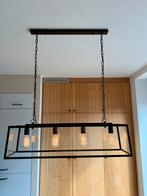 Belle lampe suspendue en verre en fer forgé, Enlèvement, Comme neuf