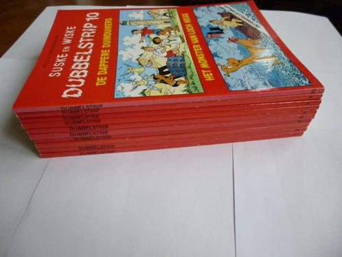 SUSKE EN WISKE DUBBELSTRIPS COMPLETE SERIE UIT 1986 T/M 1989, Livres, BD, Utilisé, Série complète ou Série, Enlèvement ou Envoi