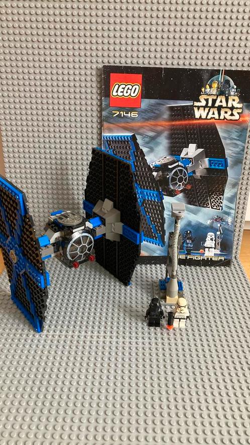 Lego Star Wars 7146 Tie Fighter, Enfants & Bébés, Jouets | Duplo & Lego, Utilisé, Lego, Ensemble complet, Enlèvement ou Envoi