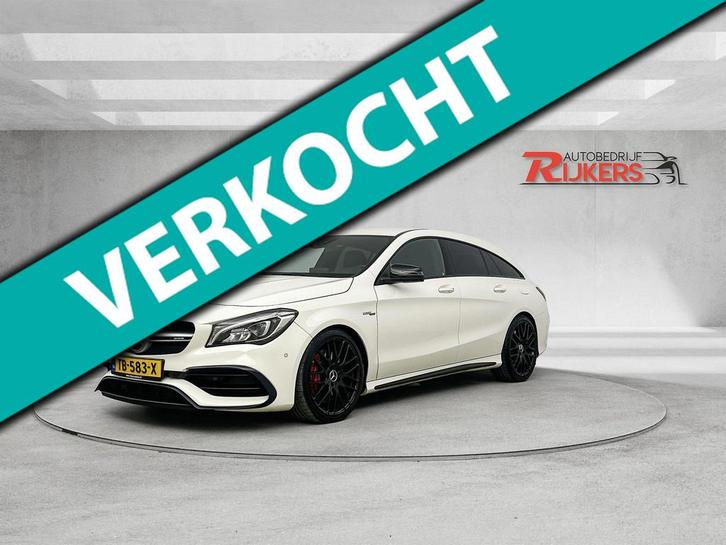 Mercedes-Benz CLA-Klasse Shooting Brake AMG 45 4MATIC 381pk,, Autos, Mercedes-Benz, Entreprise, Achat, CLA, 4x4, ABS, Caméra de recul