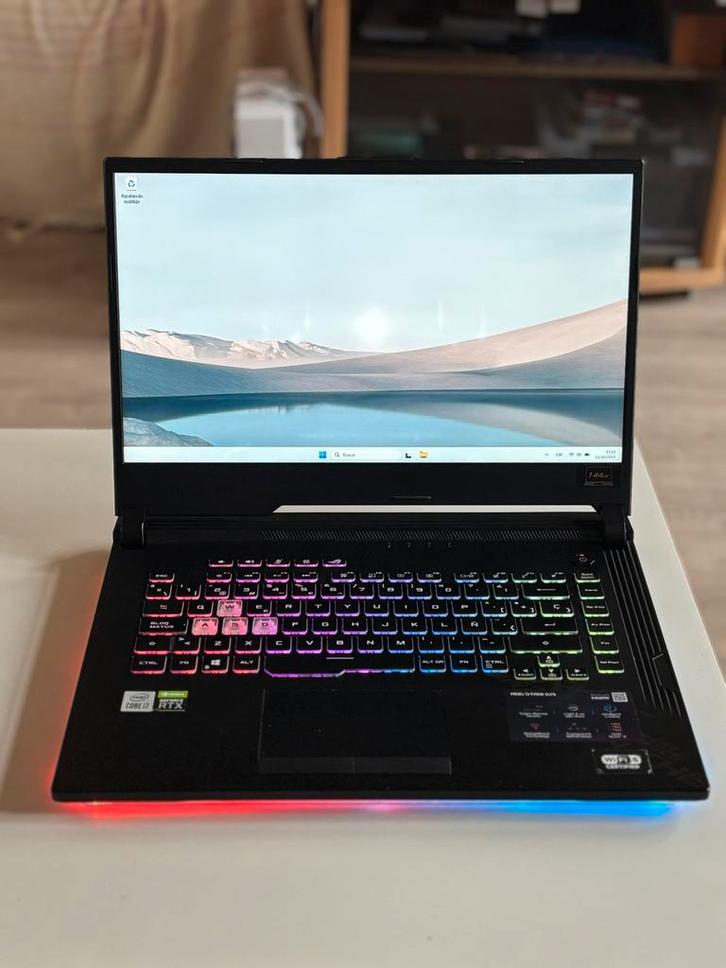 ASUS ROG Strix G15 - G512LV_G512LV, Computers en Software, Chromebooks, Gebruikt, 16 inch of meer, 16 GB, 256 GB of meer, Qwerty