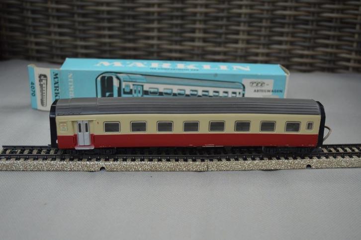 Mârklin 4070 in okt, Hobby en Vrije tijd, Modeltreinen | H0, Zo goed als nieuw, Wagon, Wisselstroom, Märklin, Analoog, Ophalen of Verzenden