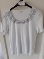 DAMART Witte T-shirt Maat: L  Prijs: € 2, Manches courtes, Porté, Damart, Taille 42/44 (L)