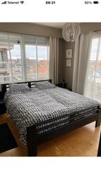 2 persoons bed 160 breed met 2 nachtkastjes, Huis en Inrichting, Slaapkamer | Bedden, Ophalen, Zo goed als nieuw