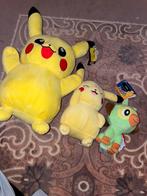 3 originele pokemon knuffels pikachu, Hobby en Vrije tijd, Ophalen of Verzenden