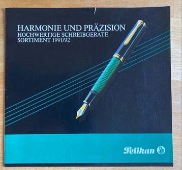 Pelikan katalogus - 1991/92 beschikbaar voor biedingen