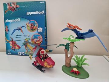Playmobil dino met helikopter (9430) beschikbaar voor biedingen
