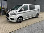 FORD TRANSIT CUSTOM SPORT DOUBLE CABINE, Auto's, Ford, Voorwielaandrijving, Stof, 4 cilinders, 5 deurs