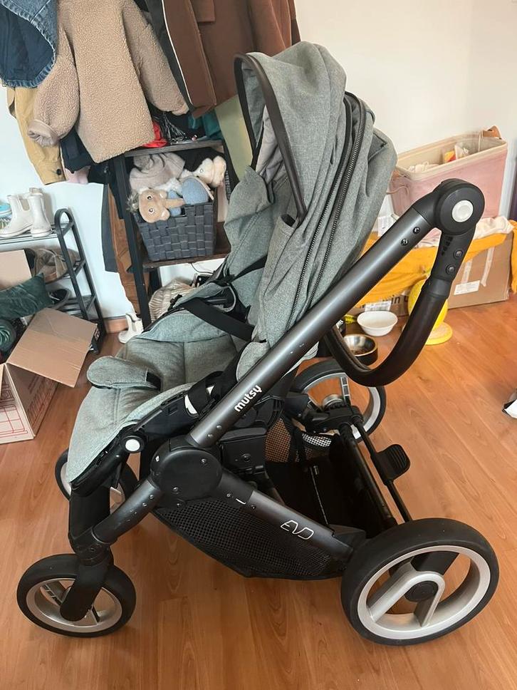 Poussette Mutsy evo, Enfants & Bébés, Poussettes & Combinaisons, Utilisé, Poussette, Mutsy, Tige de poussée réglable, Enlèvement