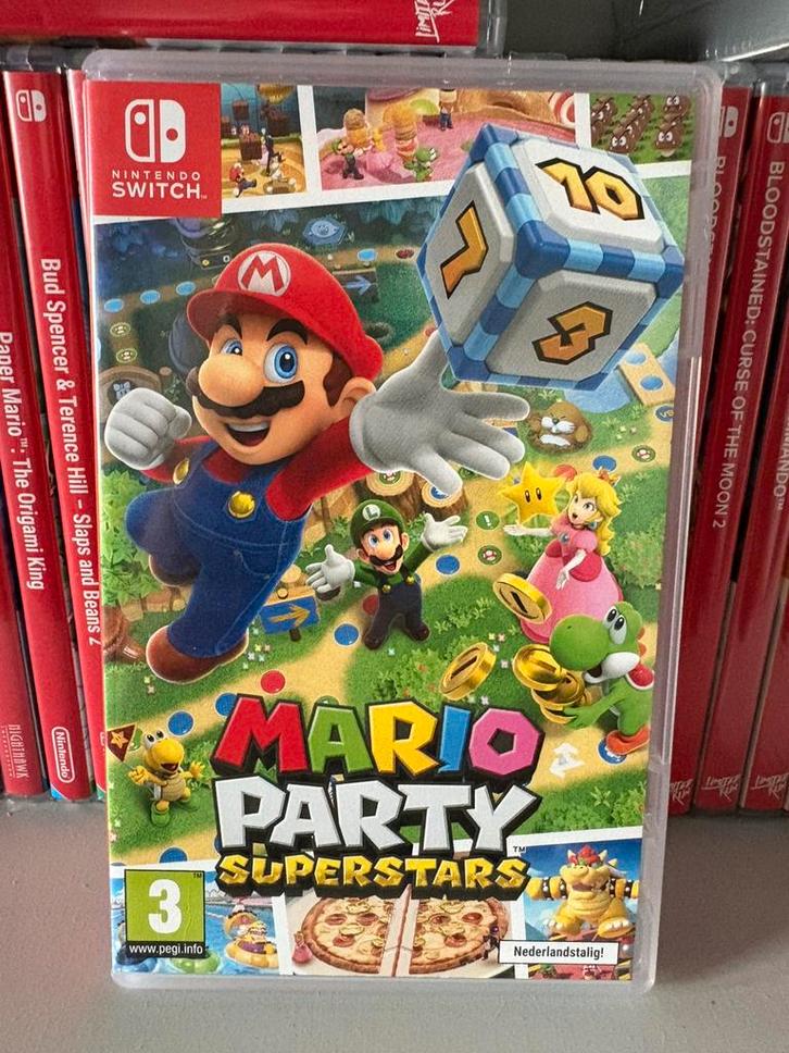 Mario Party Superstars (Nintendo Switch), Games en Spelcomputers, Games | Nintendo Switch, Zo goed als nieuw, Online, Ophalen of Verzenden
