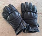 Zwarte lederen Richa motor handschoenen L !! 2x gebruikt !!, Motoren, Kleding | Motorkleding, Handschoenen, Nieuw zonder kaartje