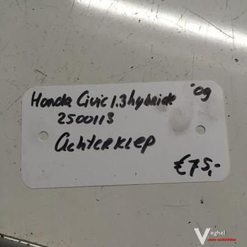 Honda Civic 1.3 Hybride 2009   Achterklep beschikbaar voor biedingen