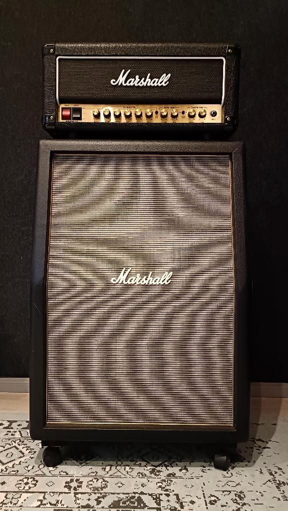 Marshall DSL20HR + Marshall Origin 212A Cabinet, Muziek en Instrumenten, Versterkers | Bas en Gitaar, Zo goed als nieuw, Gitaar