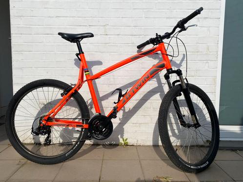 Mountainbike 340 rockrider Btwin- zelden gebruikt., Vélos & Vélomoteurs, Vélos | VTT & Mountainbikes, Utilisé, Enlèvement ou Envoi