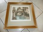 3 gesigneerde etsen Luigini, Antiek en Kunst, Kunst | Etsen en Gravures, Ophalen of Verzenden