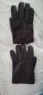 Lederen handschoenen heren, Maat 52/54 (L), Hugo boss, Ophalen of Verzenden, Gedragen