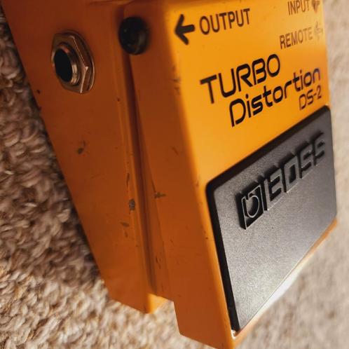 Boss DS-2Turbo Distortion 2010 MIT silver label, Musique & Instruments, Effets, Utilisé, Distortion, Overdrive ou Fuzz, Enlèvement ou Envoi