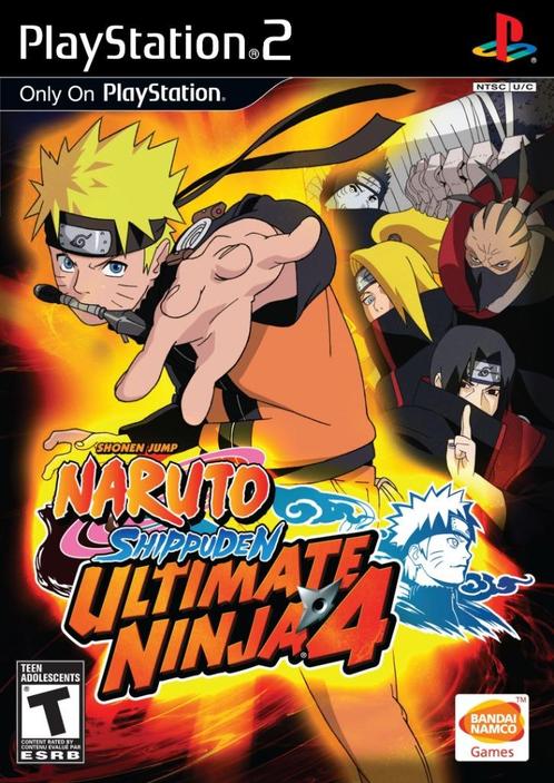 ② Naruto Shippuden Ultimate Ninja 4 - PS2 — Jeux