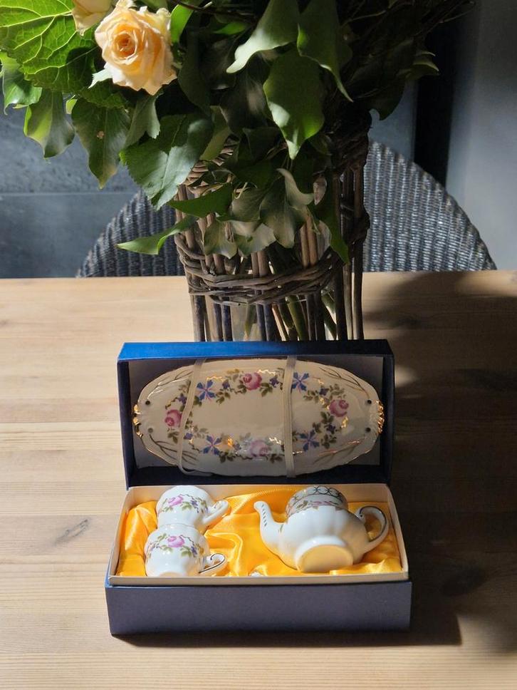 Dinette en porcelaine, Antiek en Kunst, Antiek | Servies los, Ophalen of Verzenden