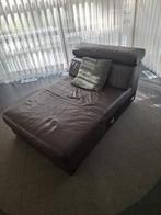 Longue leder, Huis en Inrichting, Ophalen, Gebruikt, Eenpersoons, 125 tot 150 cm