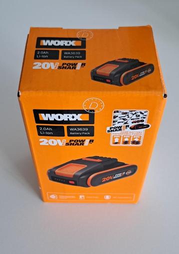 Batterie Worx 2.0Ah Li-Ion,nouvelle.Dispo Liège ou Bruxelles